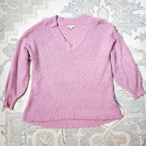 American Eagle Pink Oversized Sweater, size small